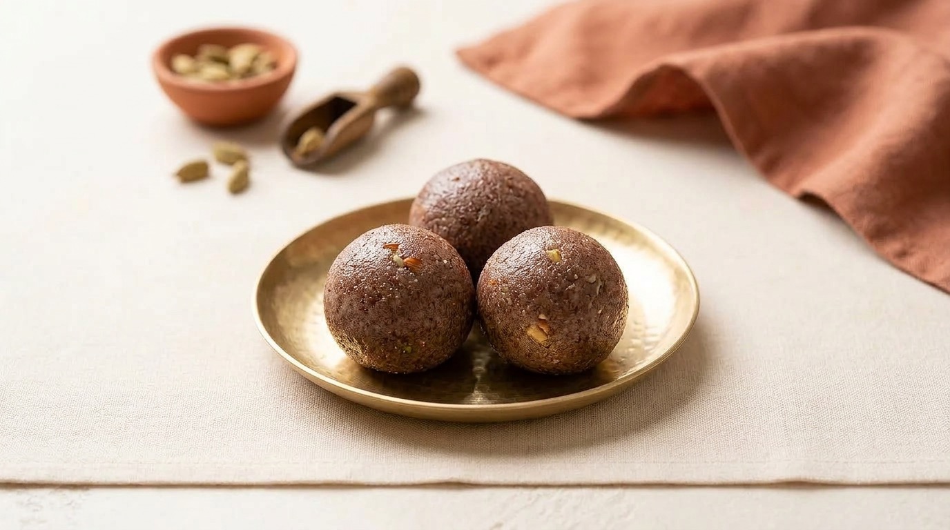 Ragi Almond Laddoos